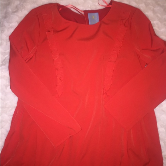 Cece By Cynthia Steffens Orange Dress NOWT - Picture 2 of 8